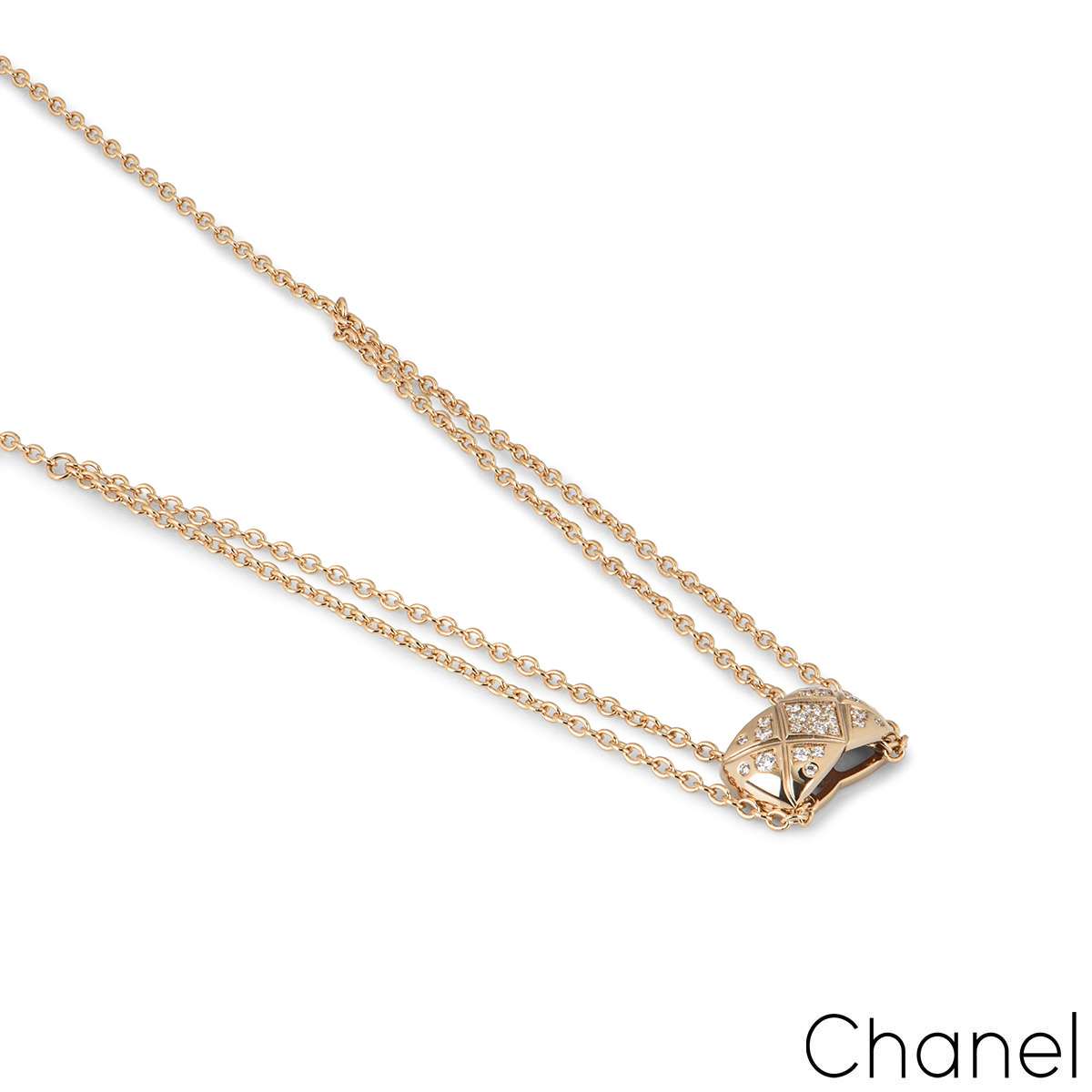 chanel necklace coco crush